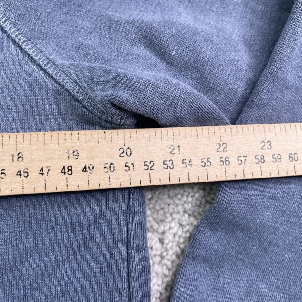 Outerknown Sweatshirt Mens Small Blue Sur‎ Hemp Organic Cotton French Terry